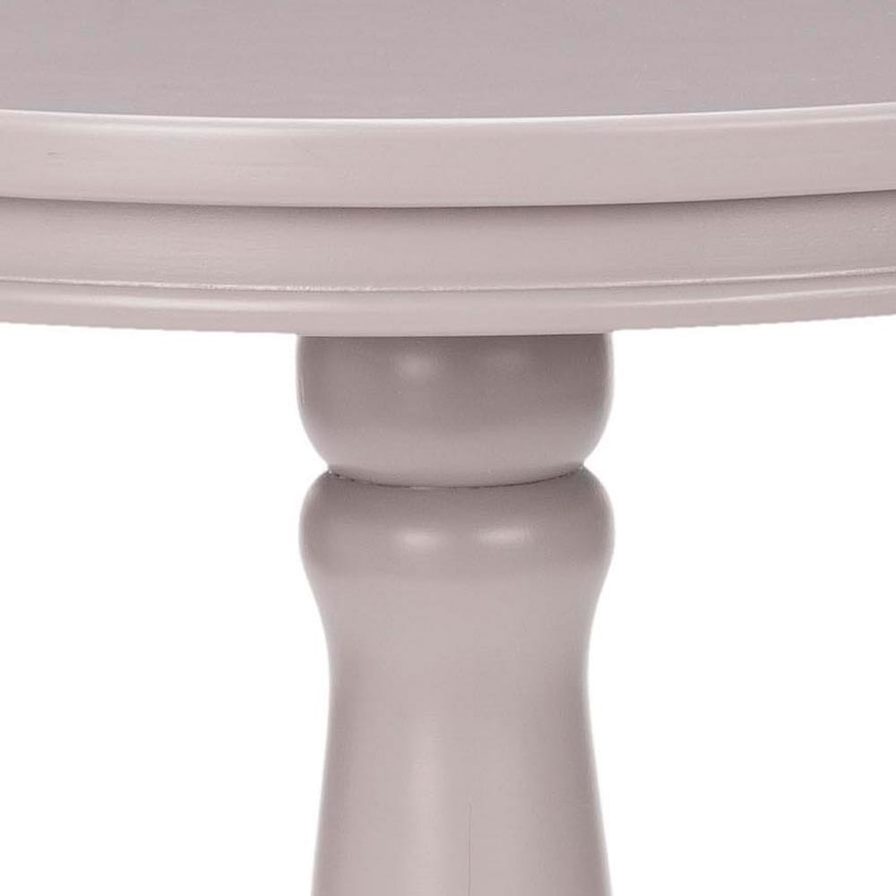 SAFAVIEH Arles Light Grey Round Side Table   20.1\