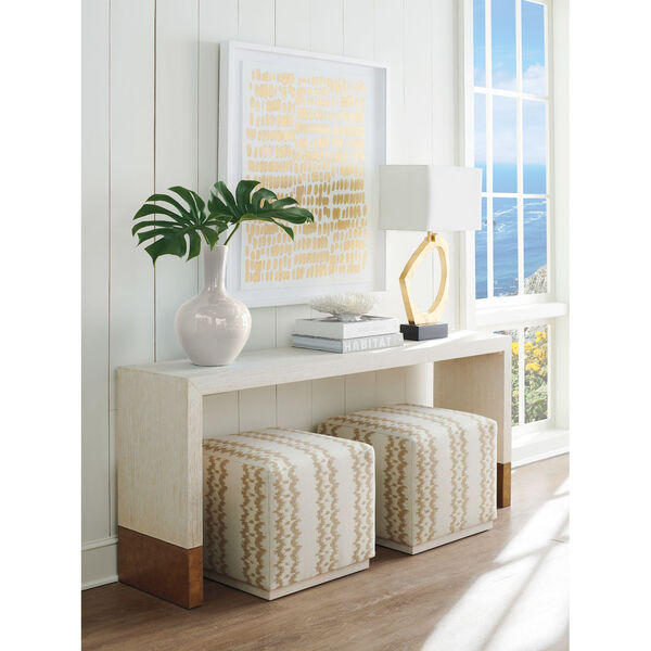 Carmel White Spindrift Console