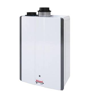 Rinnai Super High Efficiency 7.5 GPM Residential Natural Gas Interior Tankless Water Heater with Termination Kit Bundle RUCS75iN-229012NPP