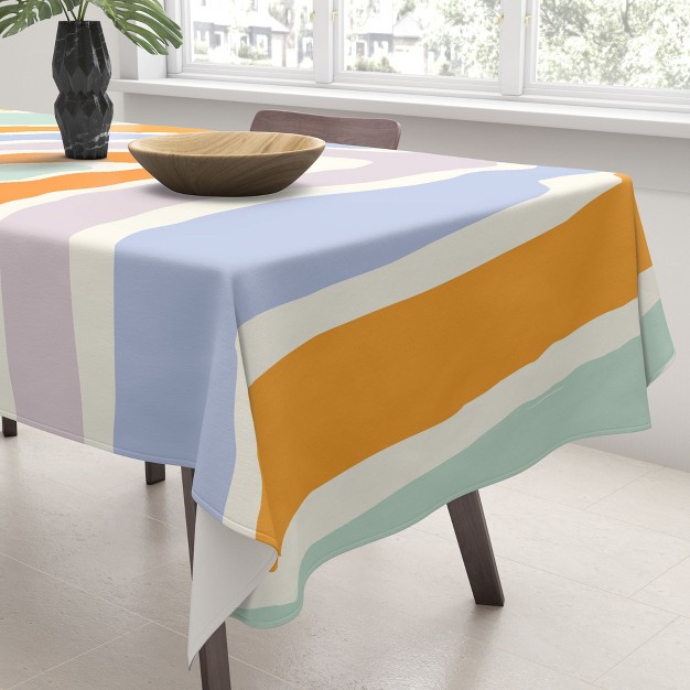 Lane And Lucia Mod Rainbow Tablecloth Deny Designs