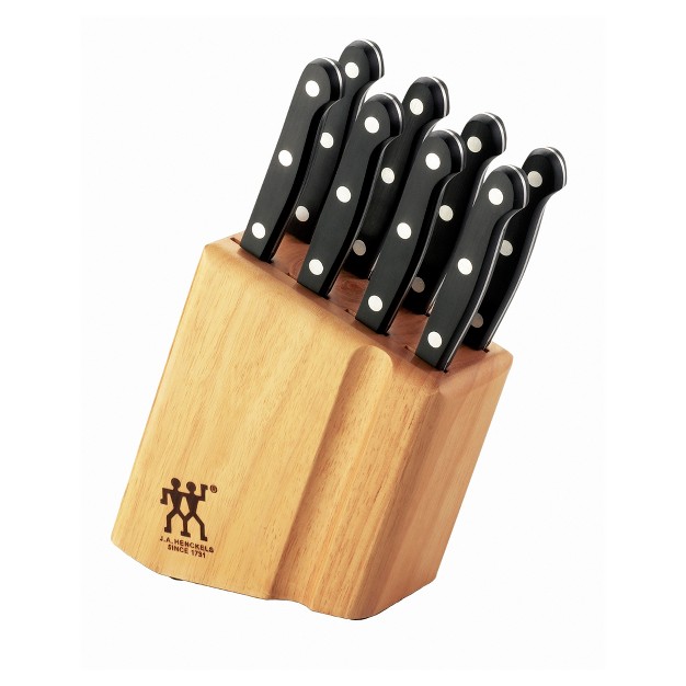 Zwilling Twin Gourmet Classic 9 pc Steak Knife Block Set