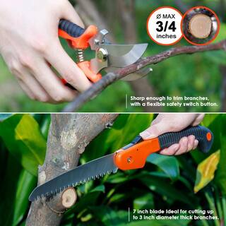 7-Piece Stainless Steel Heavy-Duty Outdoor Manual Gardening Tools Set Garden Tool Set B08BFDHGRN