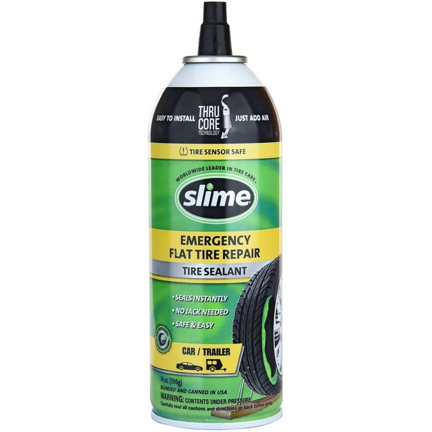 Slime 14oz Thru core Flat Tire Repair