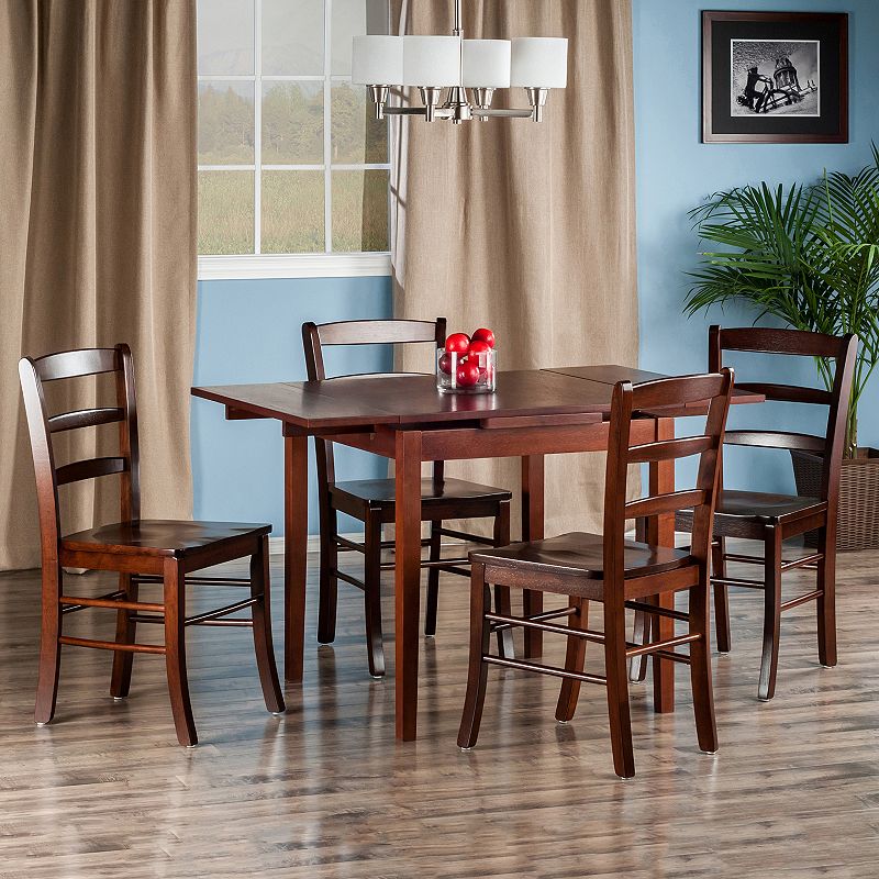 Winsome Pulman Extension Dining Table and Chair 5-piece Set