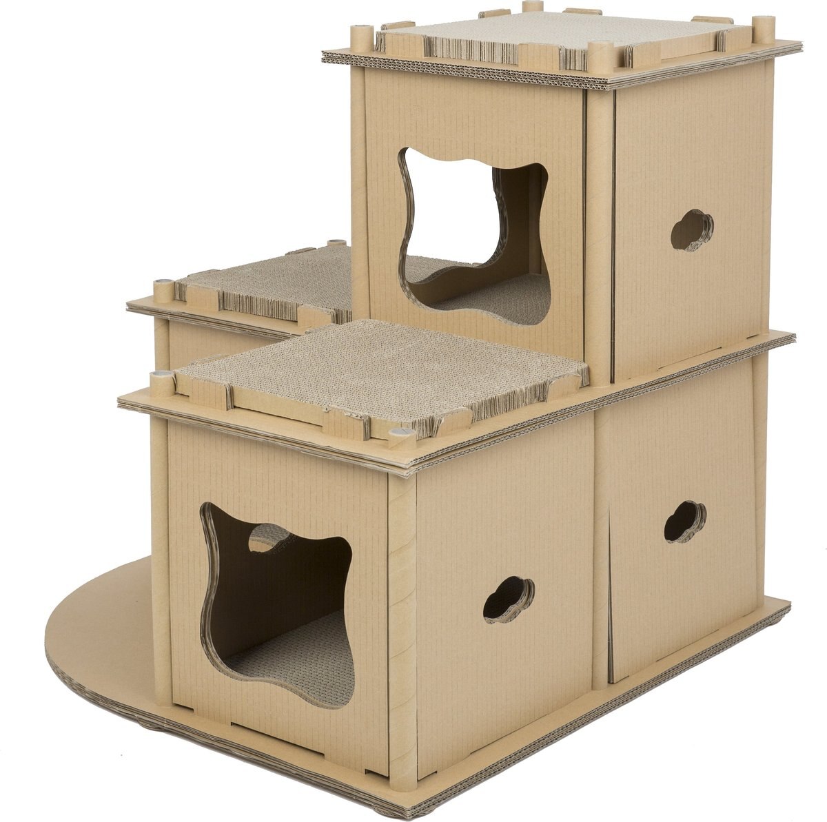 Petique Feline Fortress Cat Scratcher