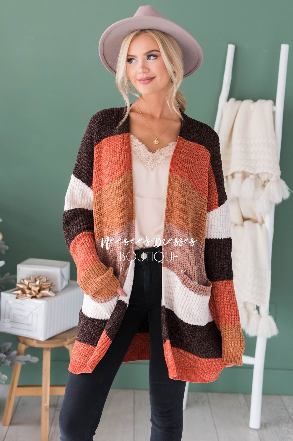 Adventures Ahead Chenille Cardigan