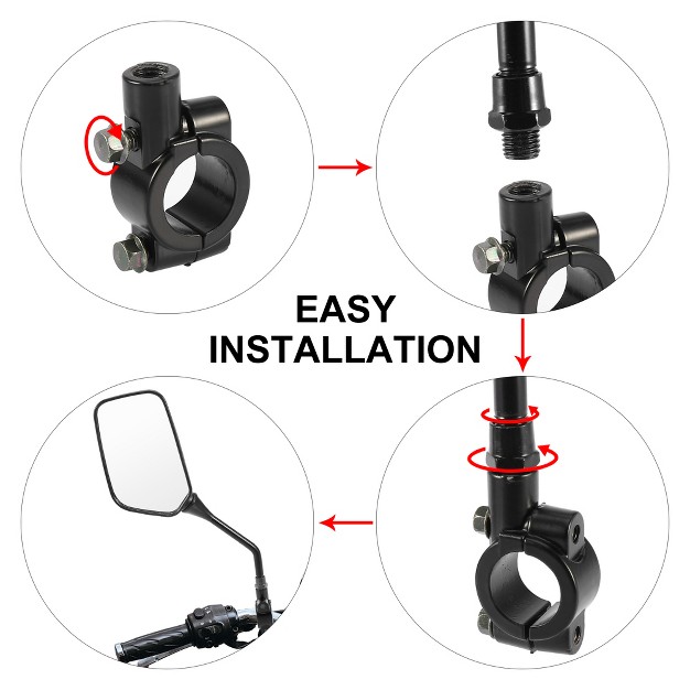 Handlebar Mount 5 7 quot Black 1 Set