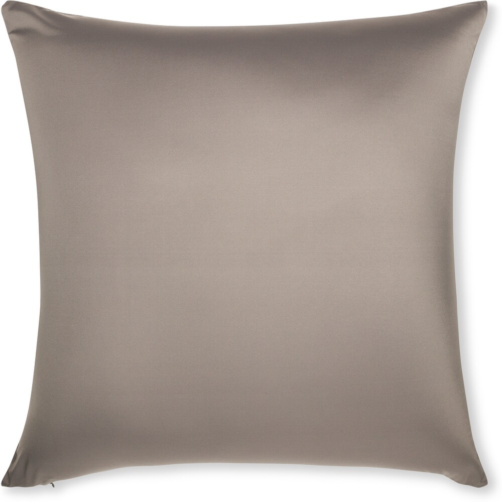 Throw Pillow Cozy Soft Microbead Stone Grey: 1 Pc