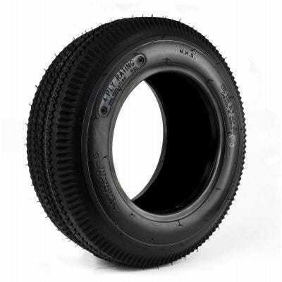 K353A Sawtooth Tread Tubeless Tire 410 350-6 4-Ply (Tire only)