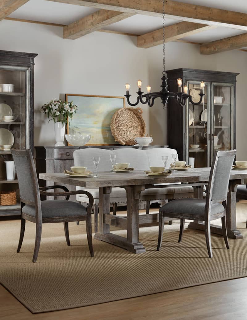 Hooker Furniture Dining Room Beaumont 84 Rectangular Dining Table