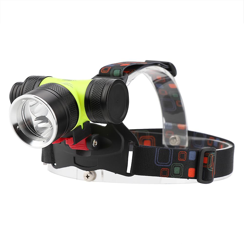 High Bright Headlight 2led Dual Lighting Modes Head Torch Lamp For Outdoor Camping Fishing