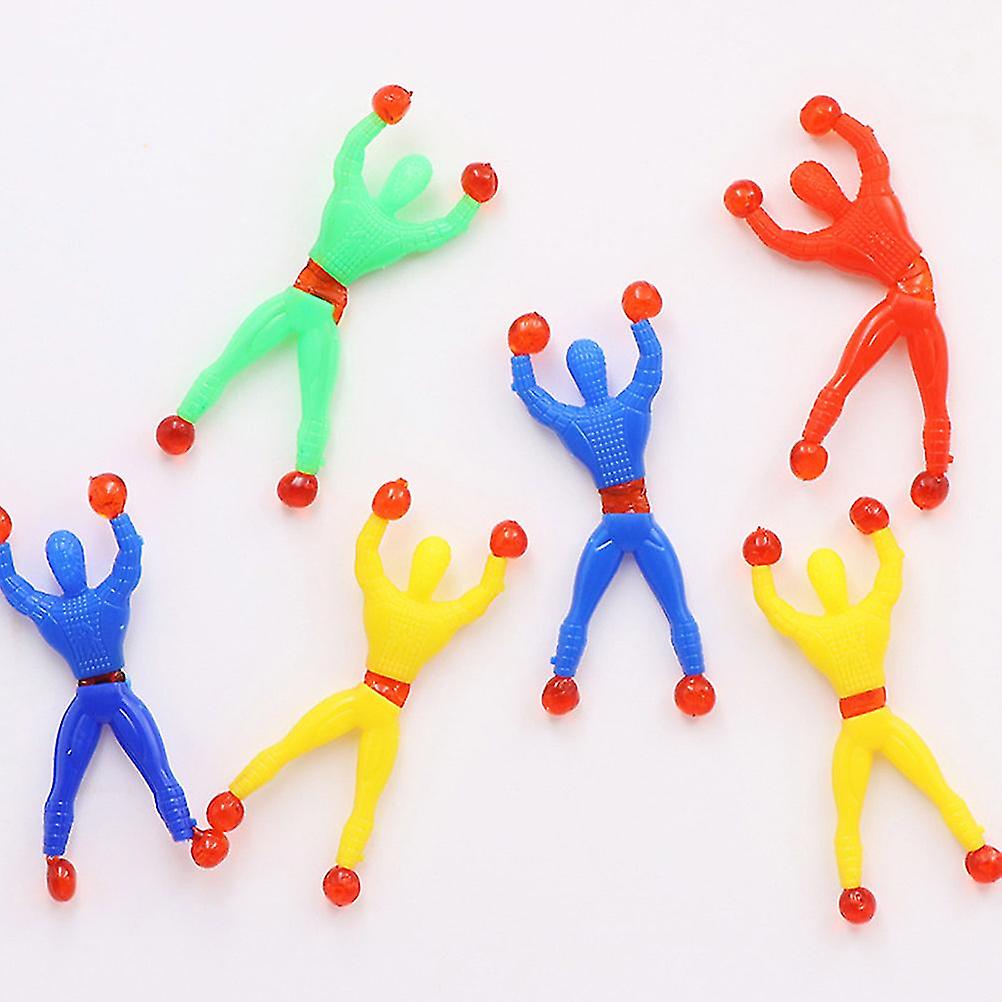 10pcs Random Color Funny Sticky Climbing Man Educational Toys Children Kids Gift