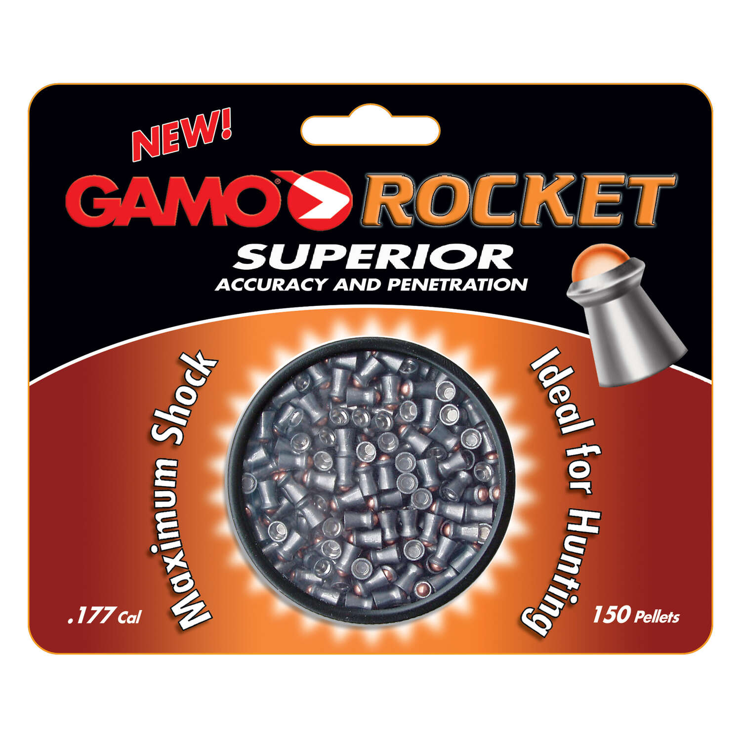 Gamo 0.177 9.6 grain Air Rifle Pellets 1 pk