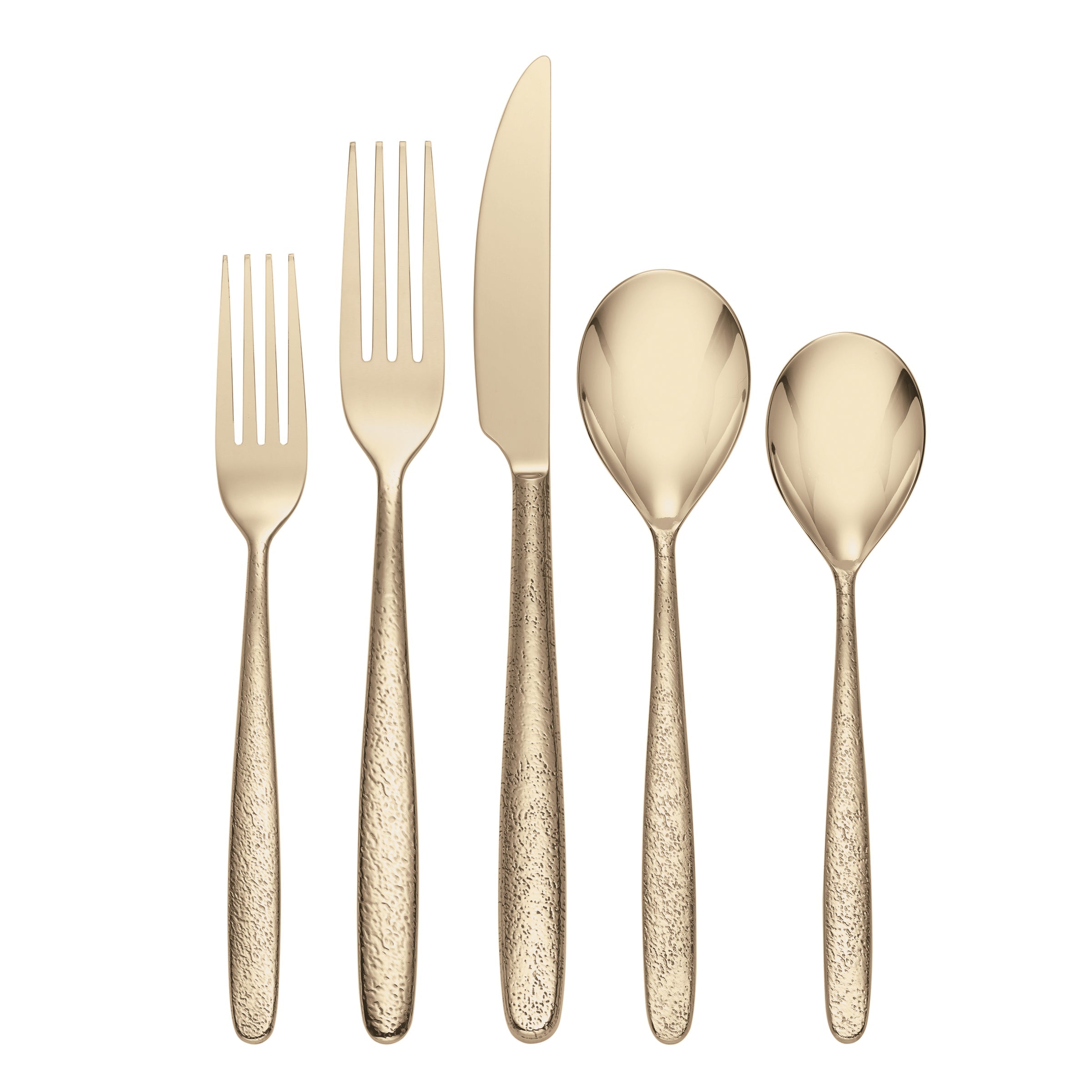 Storm Champagne 20 Piece Everyday Flatware Set