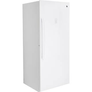 GE Garage Ready 21.3 cu. Ft. Frost Free Defrost Upright Freezer in White FUF21SMRWW