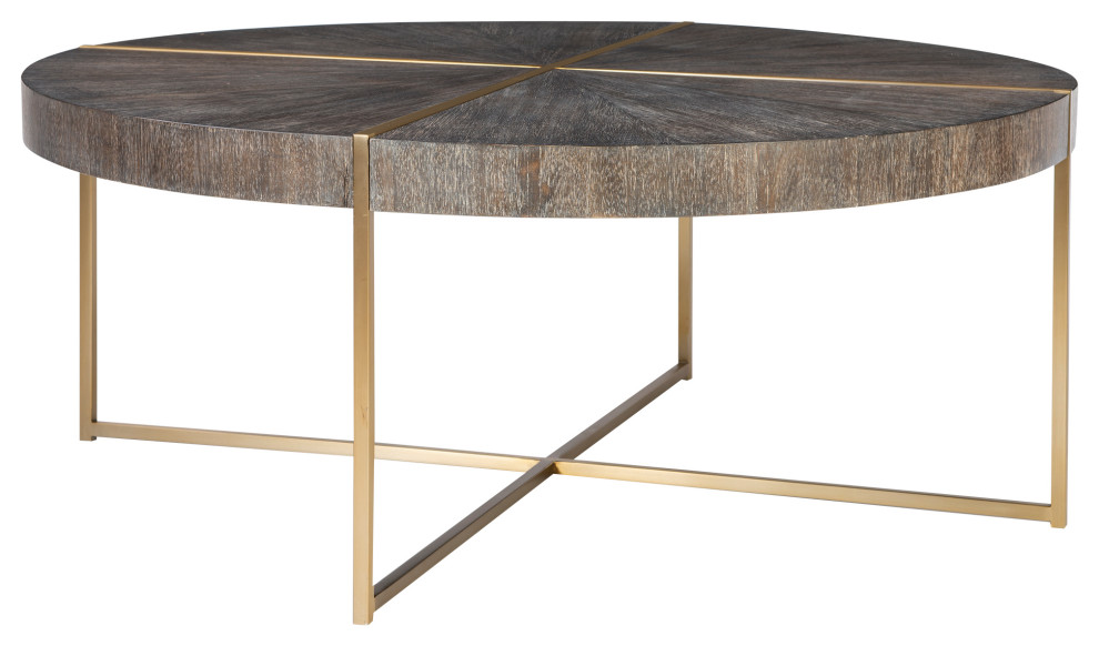 Uttermost Taja Round Coffee Table   Contemporary   Coffee Tables   by Buildcom  Houzz