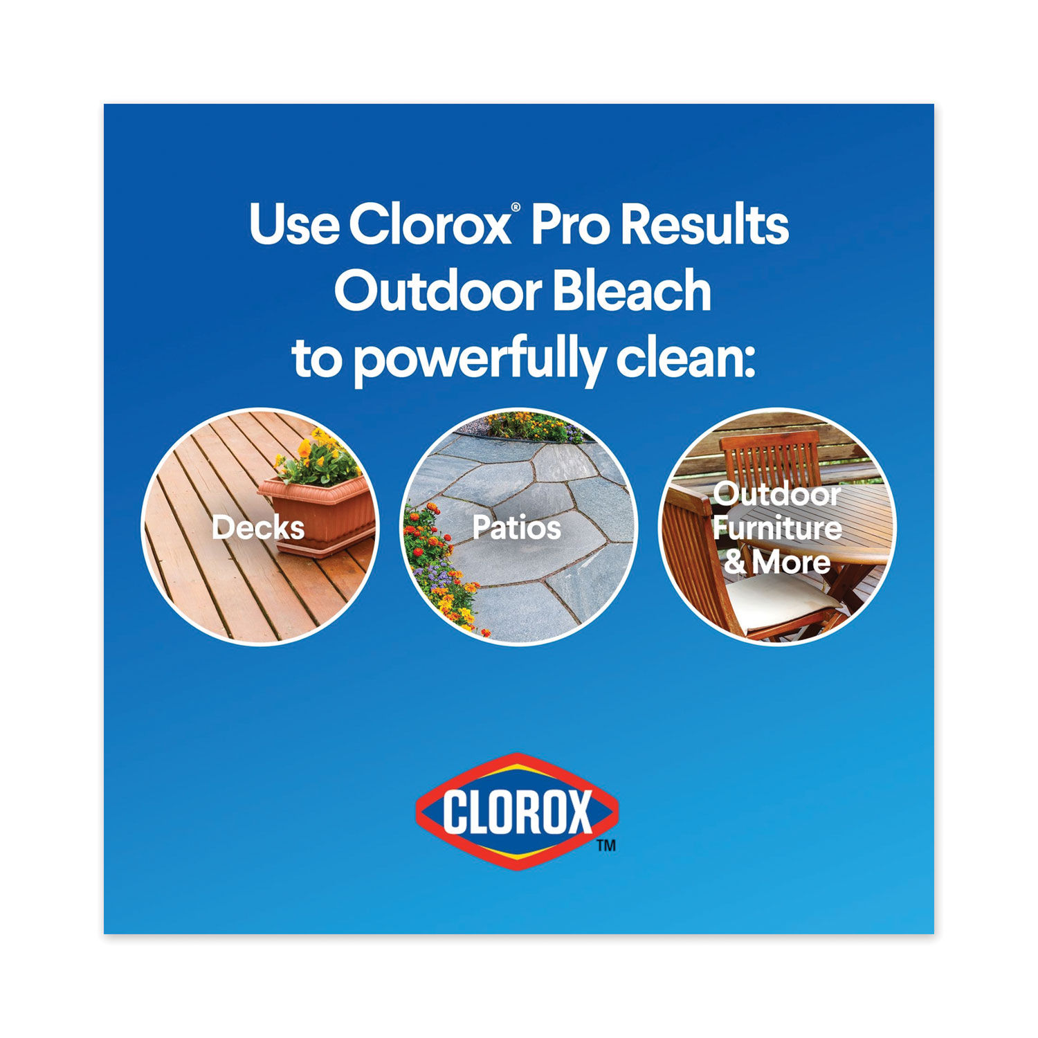 Outdoor Bleach by Cloroxandreg; CLO32438