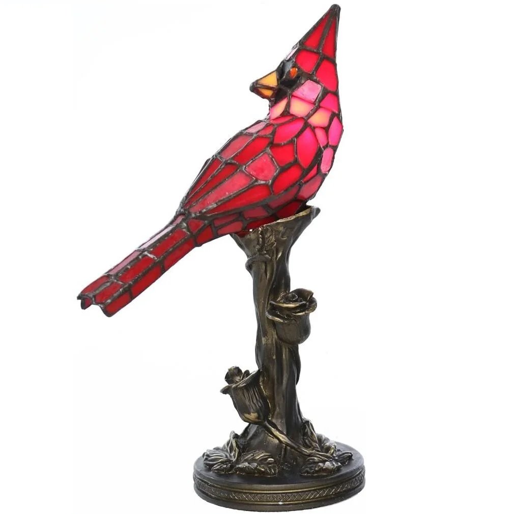 Last Day 70% OFF - Cardinal Bird Lighted Art Novelty Lamp