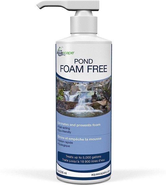 Aquascape Pond Foam Free Water Treatment， 8-oz bottle