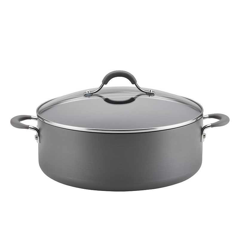 Circulon Radiance 7.5-qt. Hard-Anodized Nonstick Wide Stockpot