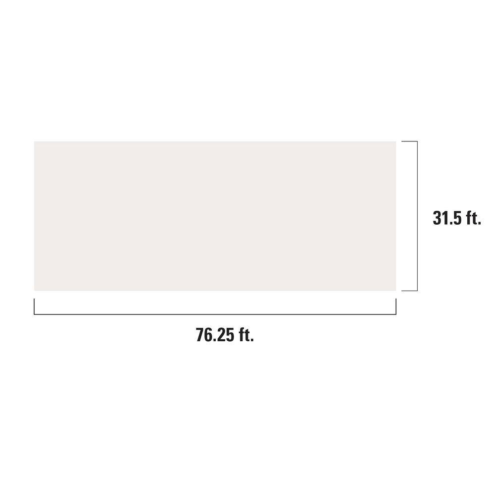 ROBERTS Silicone Moisture Barrier 200 sq. ft. 31.5 in. x 76.25 ft. x 6 mil Underlayment for Solid  Engineered Wood Floors  LVP 70-198