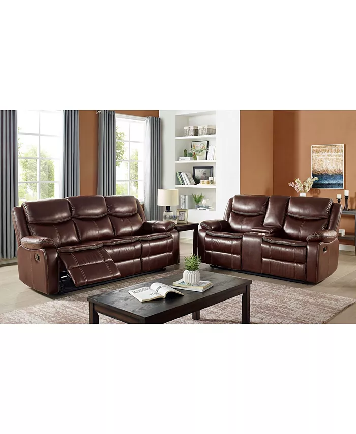 Furniture of America Prestwick Upholstered Sofa