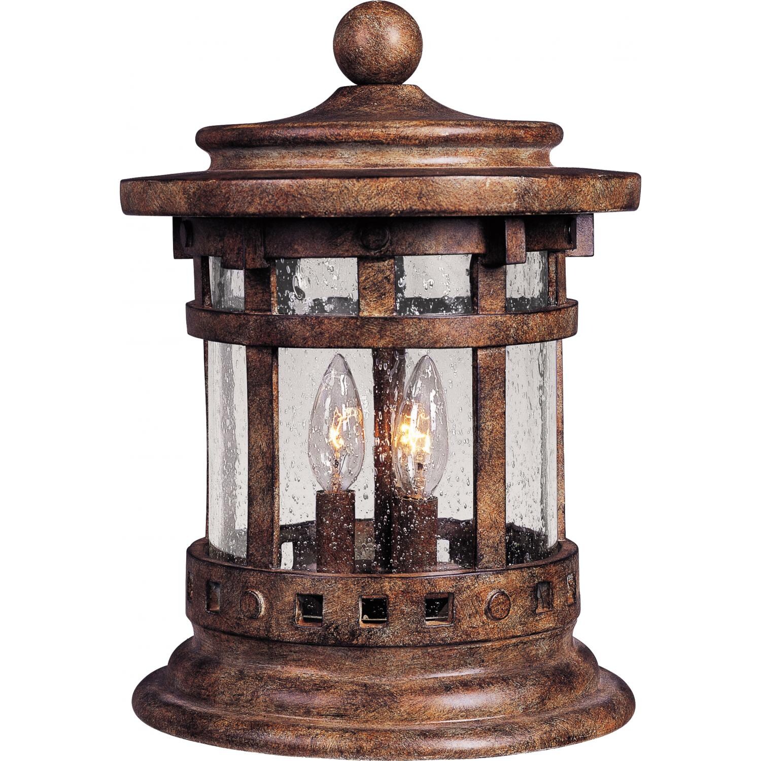 Maxim Santa Barbara VX Three Light 15-Inch Outdoor Deck Lantern