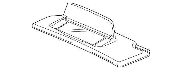 Genuine OE Volvo Sun-Visor - 39822706