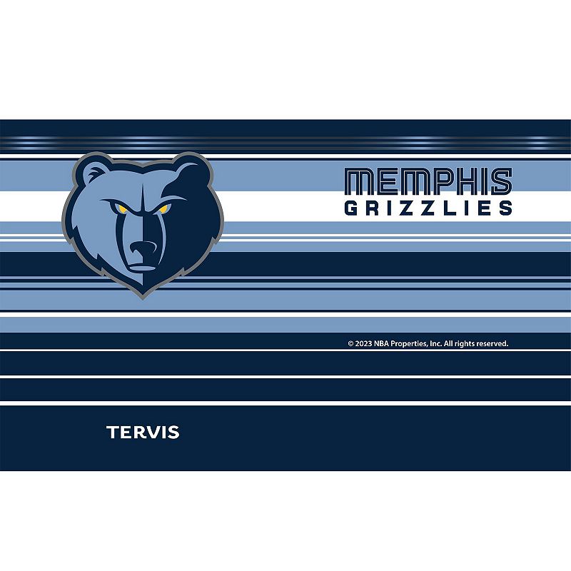 Tervis Memphis Grizzlies 20oz. Hype Stripes Stainless Steel Tumbler