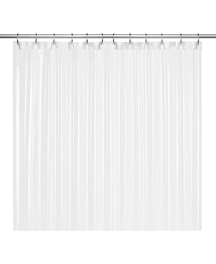 Liba 8G PEVA Extra Heavy Weight Shower Curtain Bathroom