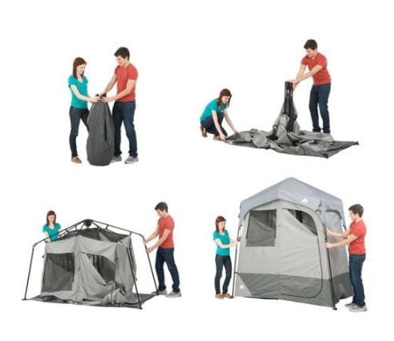 Ozark Trail 2-Room Instant Shower/Utility Shelter