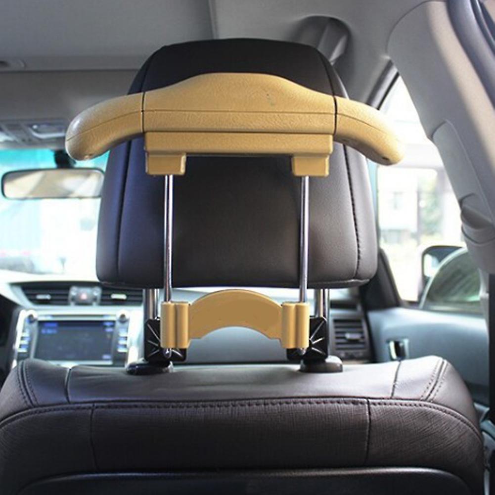 Retractable Car Hanger No Need To Disassemble The Headrest Multifunctional Car Headrest Seat Hanger For Coat Jacket Uniform Sweater For Most Cars Suv