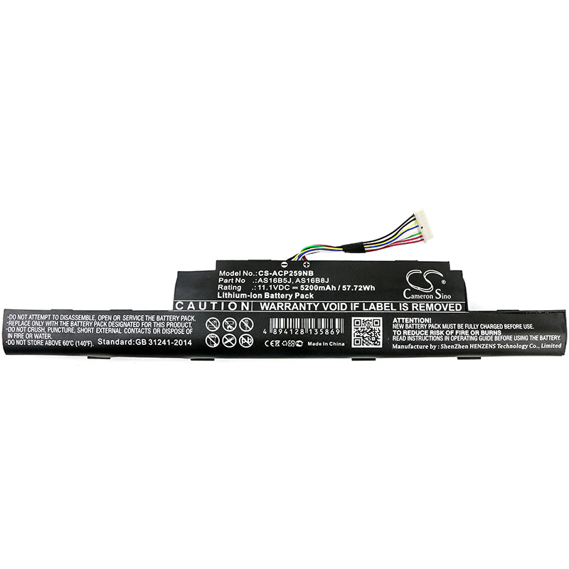 Acer Aspire 575G53VG Aspire E15 E557533bm Aspir Replacement Battery BatteryClerkcom Laptop and Notebook