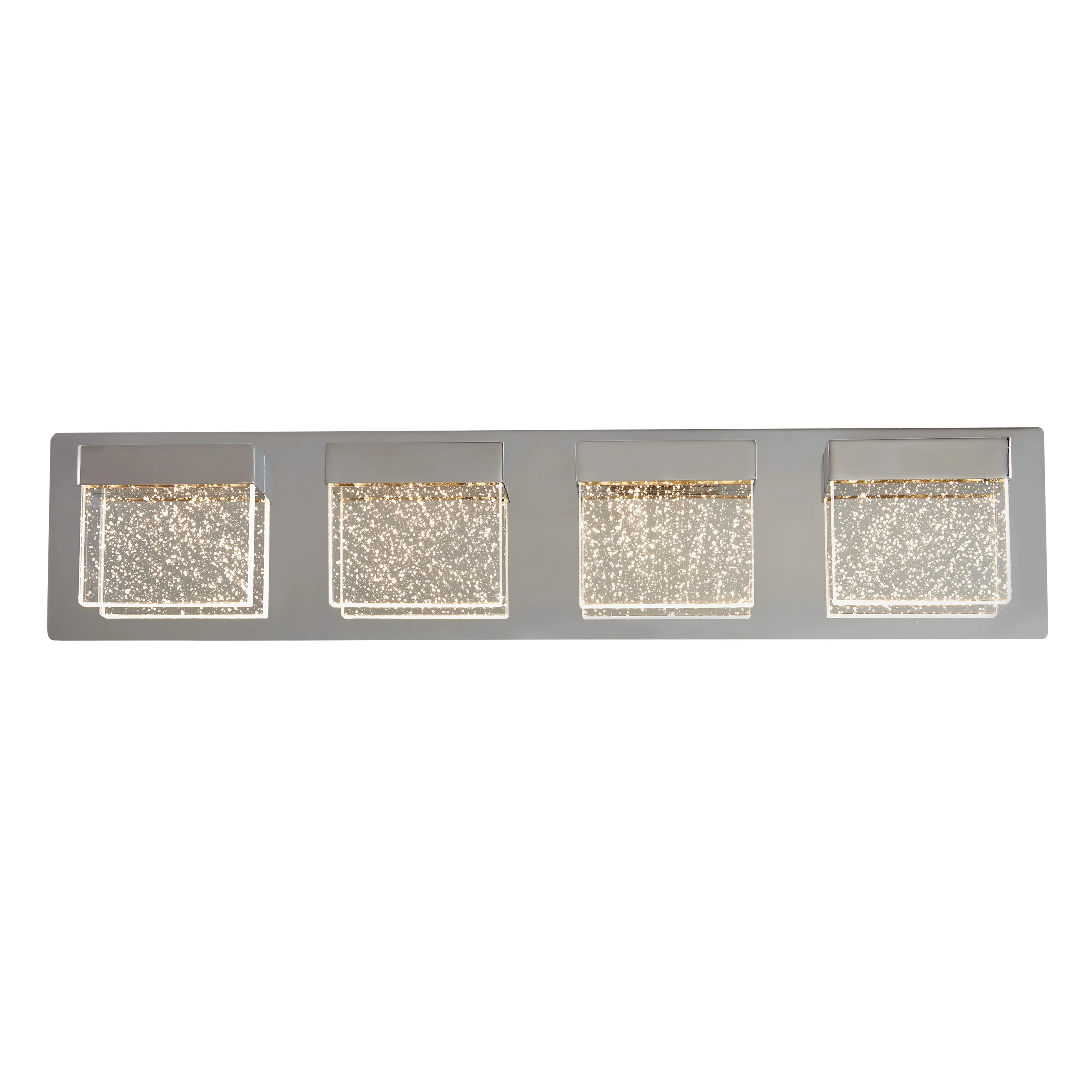 Artika Bubble Cube Integrated LED 4-light Vanity Light Fixture