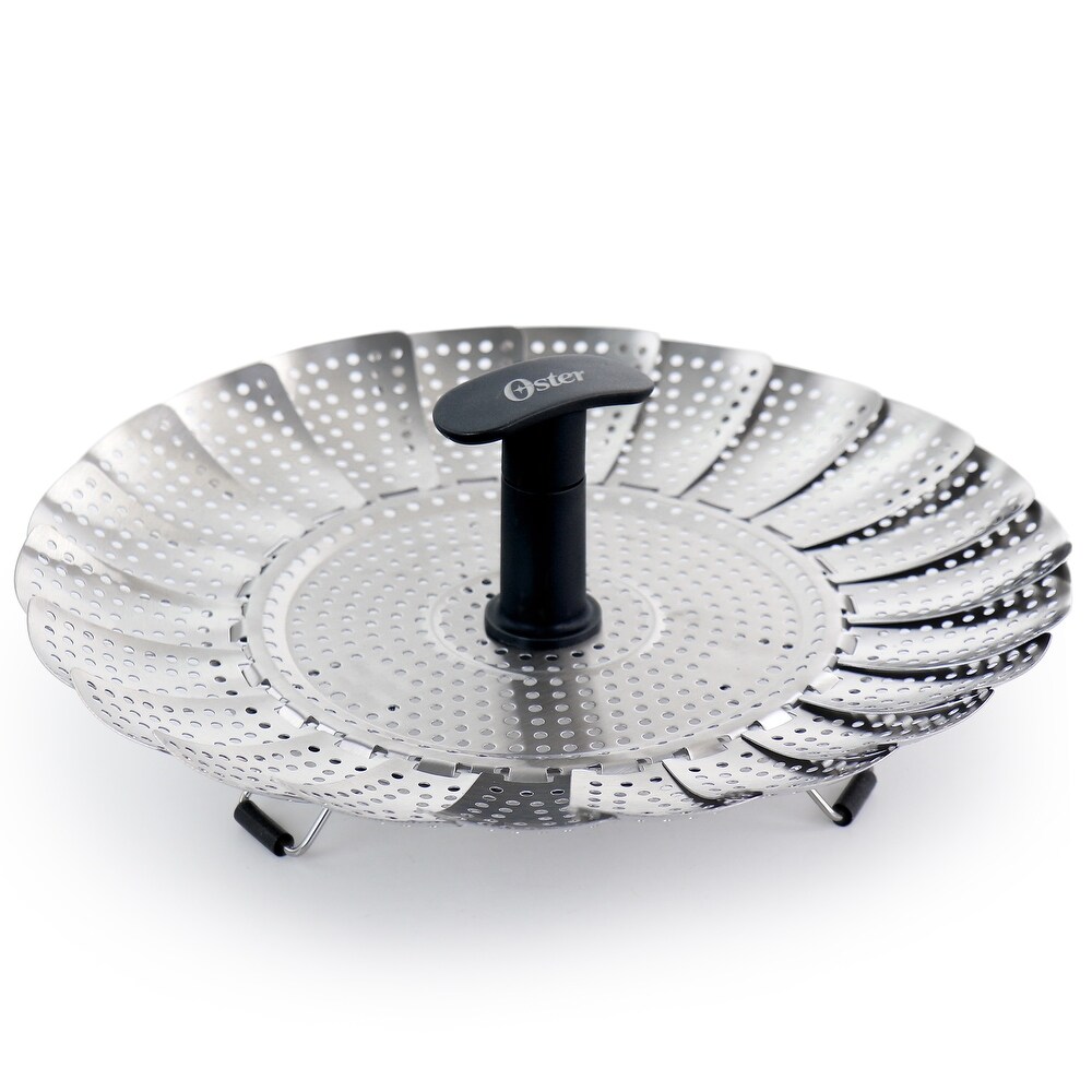 Oster Baldwyn 9 Inch Expandable Stainless Steel Steamer Basket