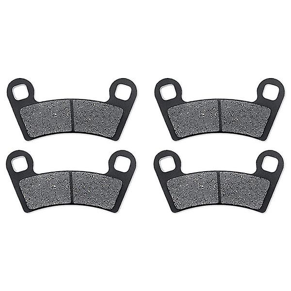 Front Brake Pads Compatible with 2008-2010 Polaris 525 S Outlaw - Non-Metallic Organic NAO Brake Pads Set