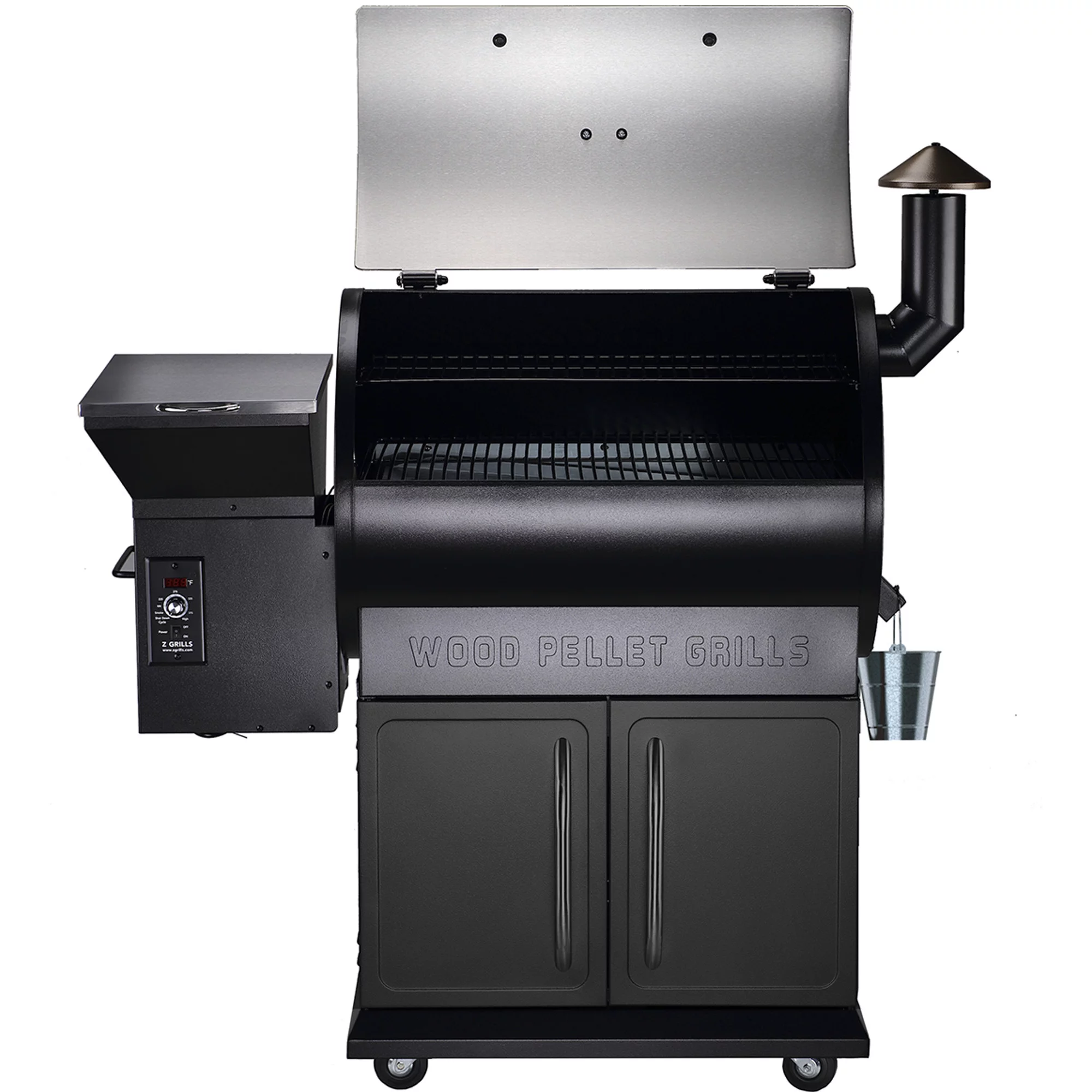 Z Grills ZPG-700E 697 sq. in. Pellet Grill and Smoker Stainless Steel