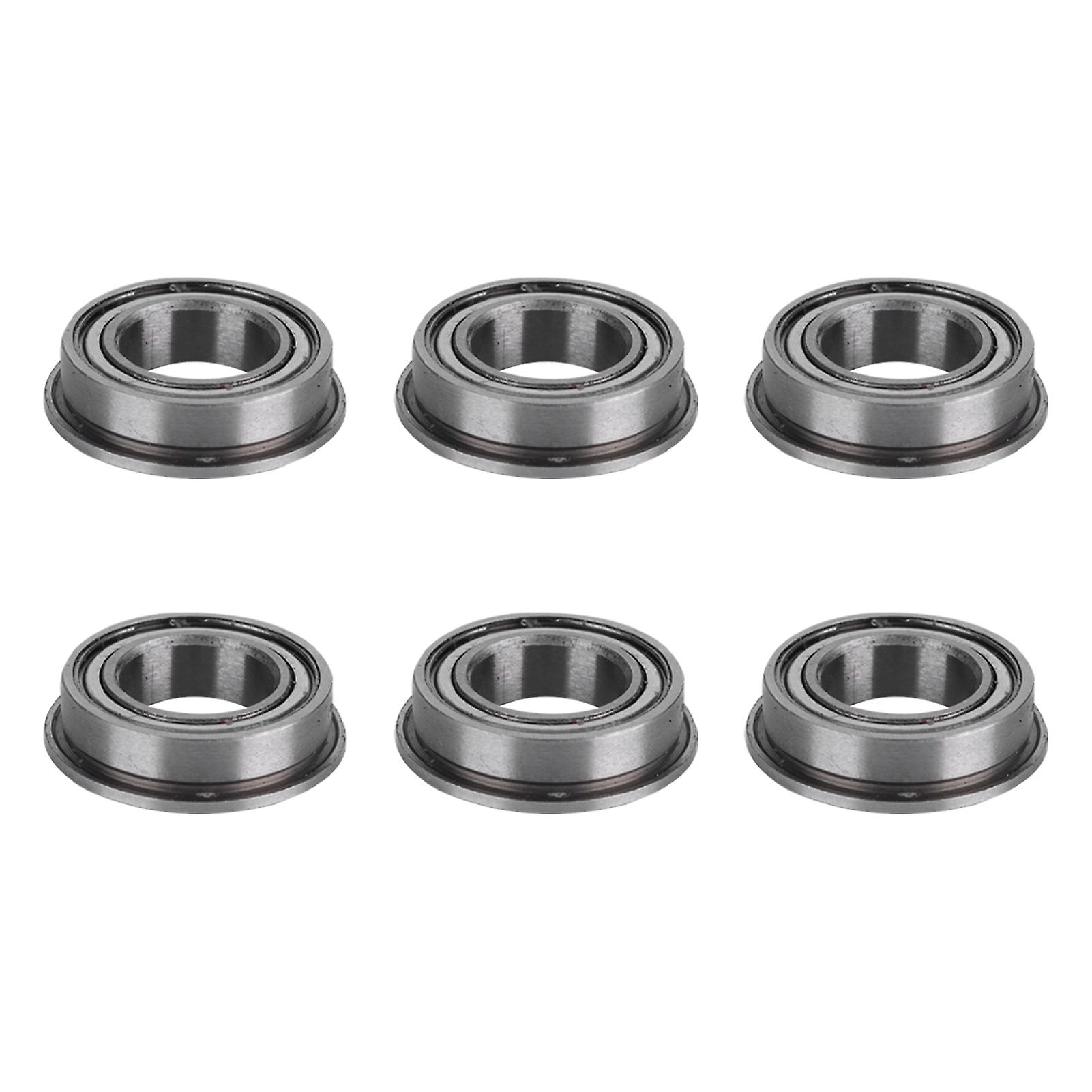 10pcs Flange Ball Bearing Double Shielded Flanged Bearing For Transmission Equipment Robots