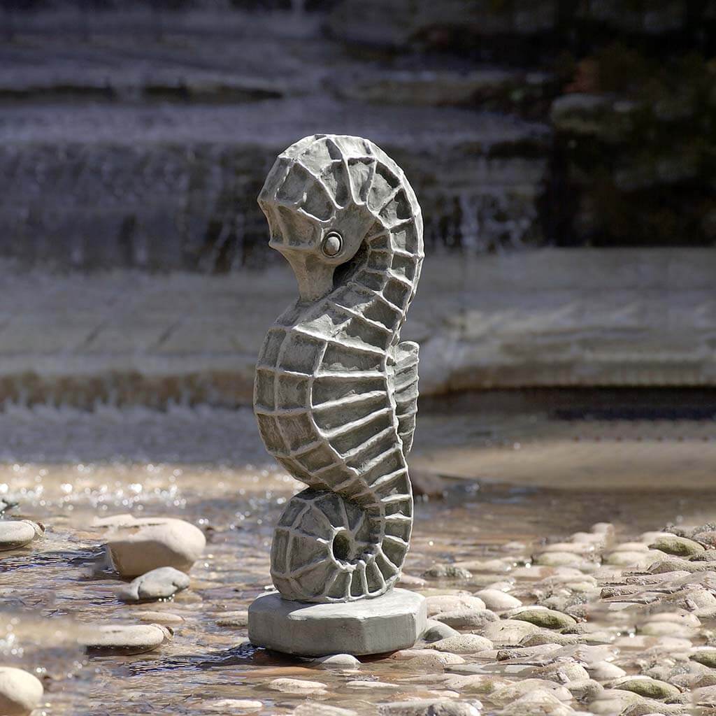 Campania International Seahorse Statue