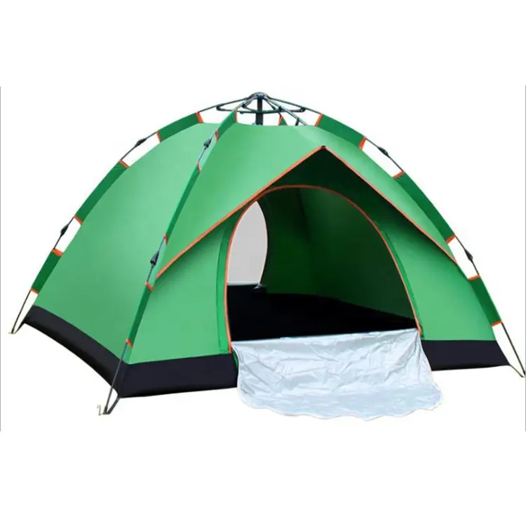 High Quality Outdoor Two People Tents With Waterproof Double Cloth For Camping Beach Hiking