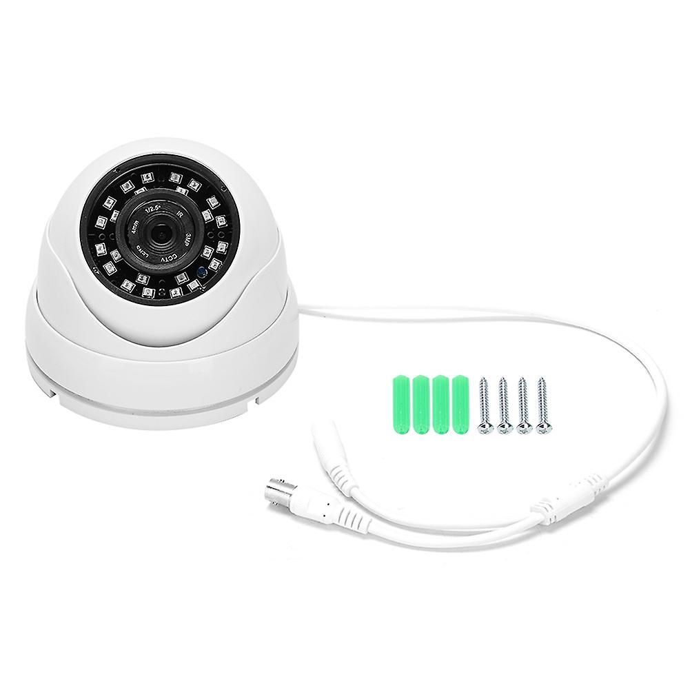 1080p Dome Ir Camera Ahd Outdoor Pal System 24leds Waterproof For Car Buses Cabinswhite