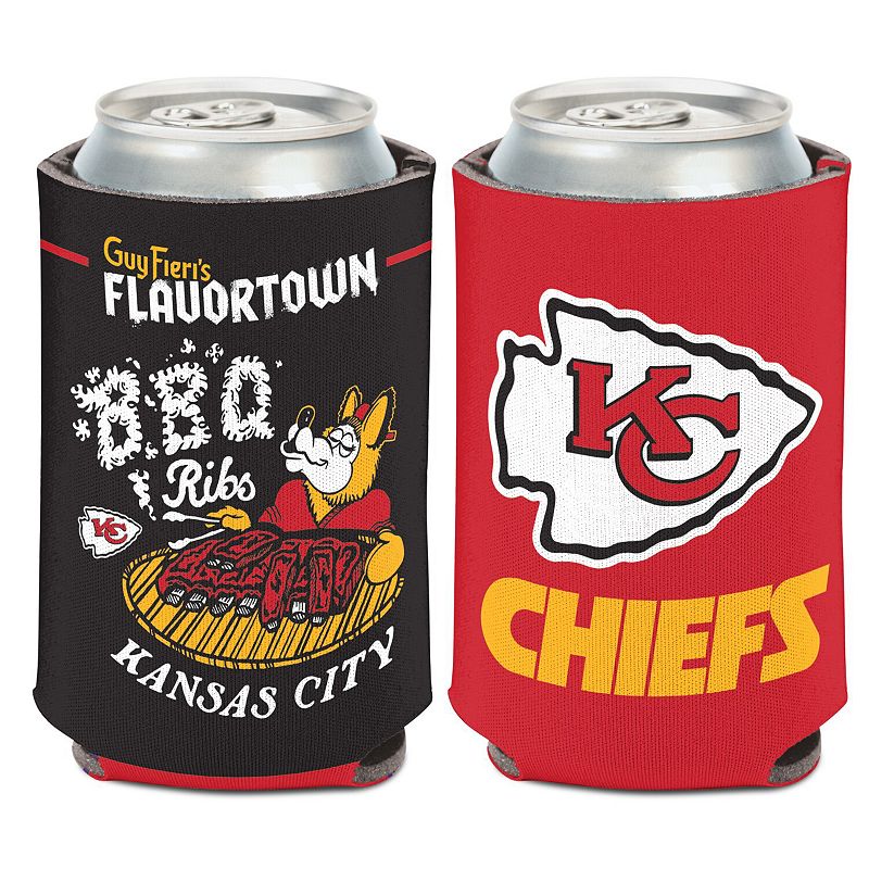 WinCraft Kansas City Chiefs NFL x Guy Fieri’s Flavortown 12oz. Can Cooler