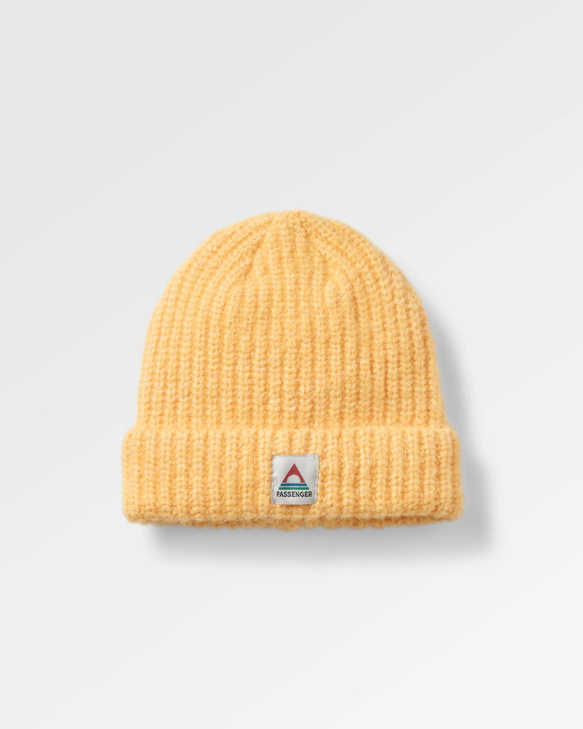 Redwood Fleece Lined Recycled Beanie - Ochre Yellow