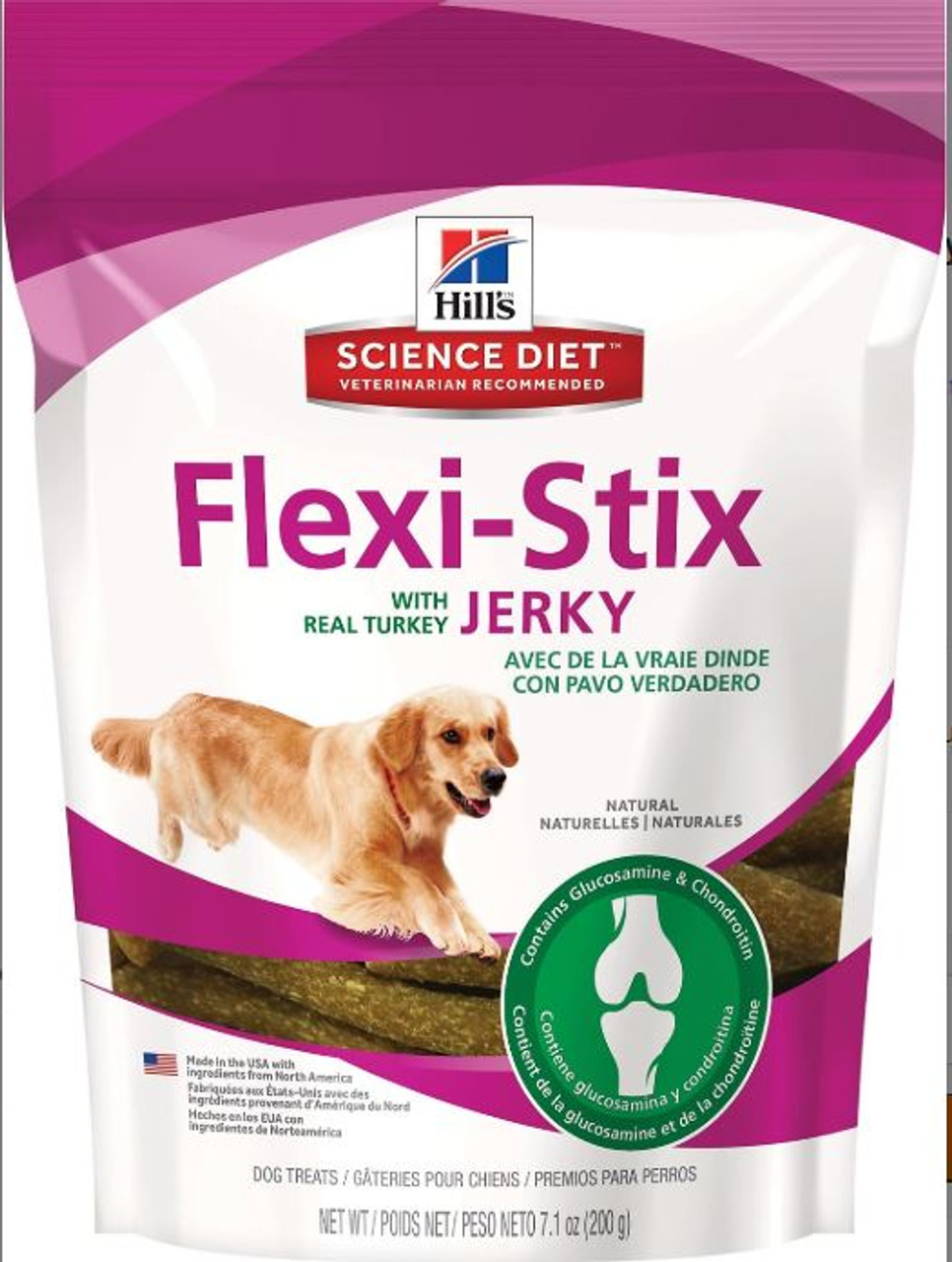 Hill's Science Diet Flexi-Stix Jerky W/Real Turkey Dog Treats 7.1oz