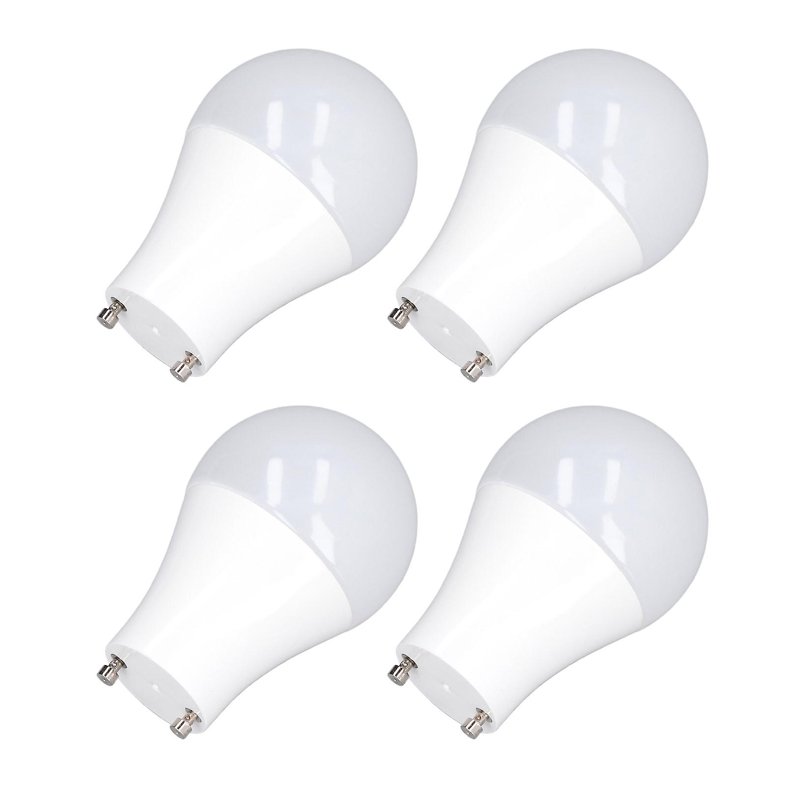 4pcs Gu24 Light Bulb High Brightness Energy Saving Led A19 Light Bulb For Bedroom Office 120v5w Warm White 2700k