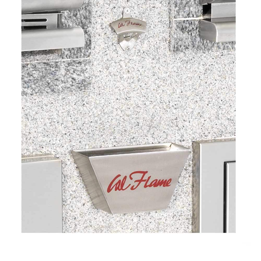 Cal Flame Stainless Steel Bottle Opener And Catcher   Silver