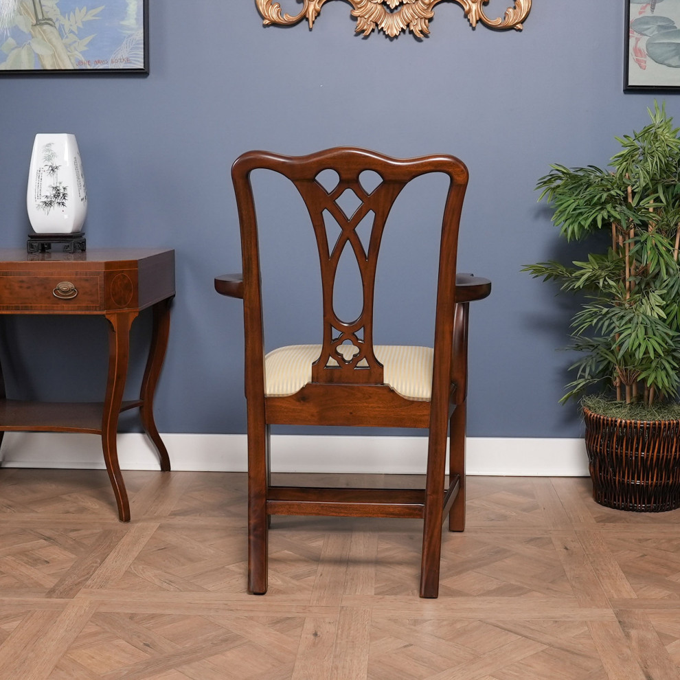 Country Chippendale Arm Chair   Traditional   Dining Chairs   by Niagara Furniture  Houzz