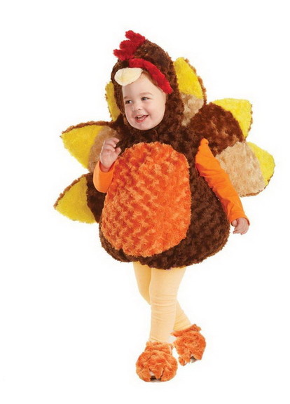 Underwraps Belly Babies Holiday Turkey Costume Chi...