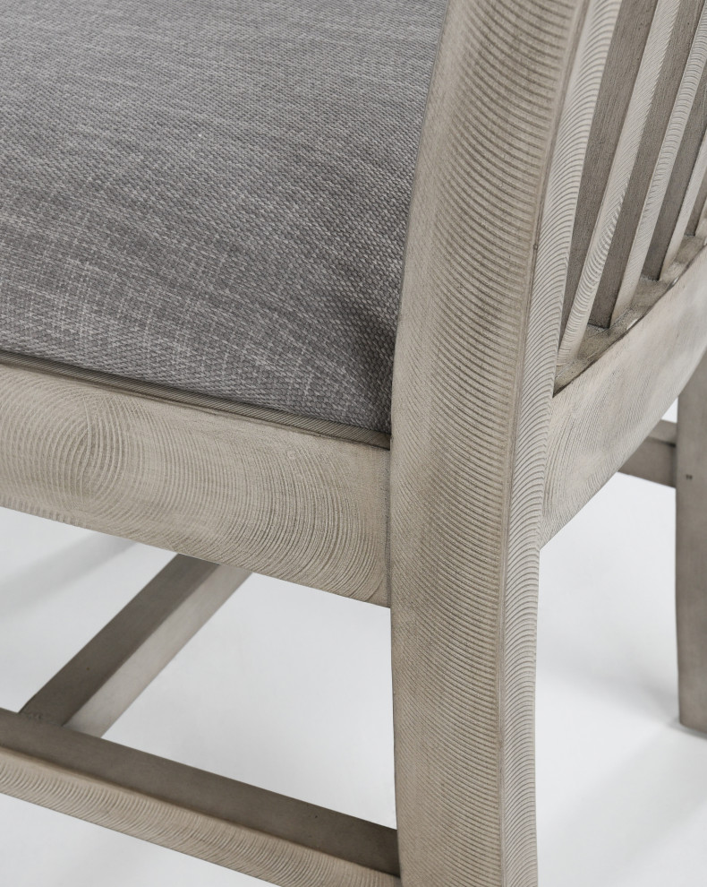 Sagrada Dining Chair Sierra Grey   Farmhouse   Dining Chairs   by Kosas  Houzz