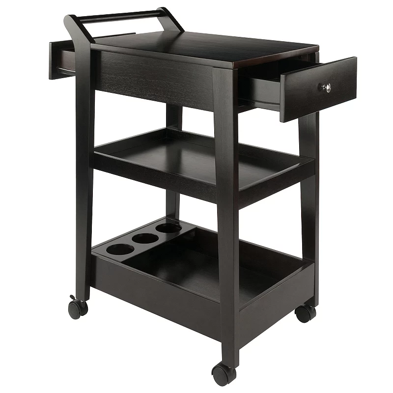 Winsome Jeston Entertainment Bar Cart